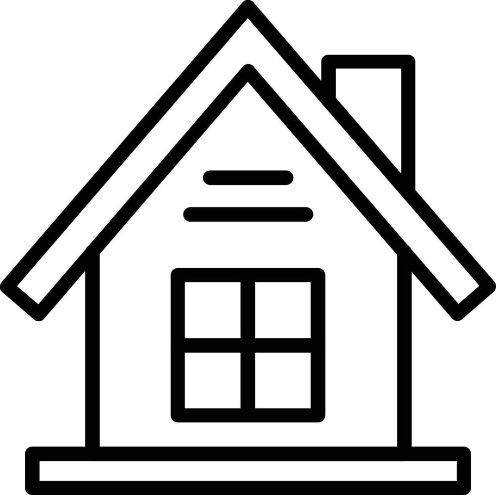 House Vector Line Icon