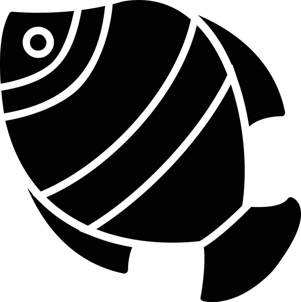 Fish Glyph Icon vector