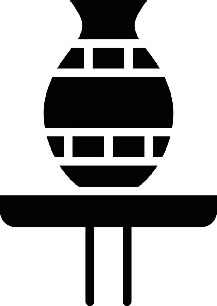 Potter Glyph Vector Icon