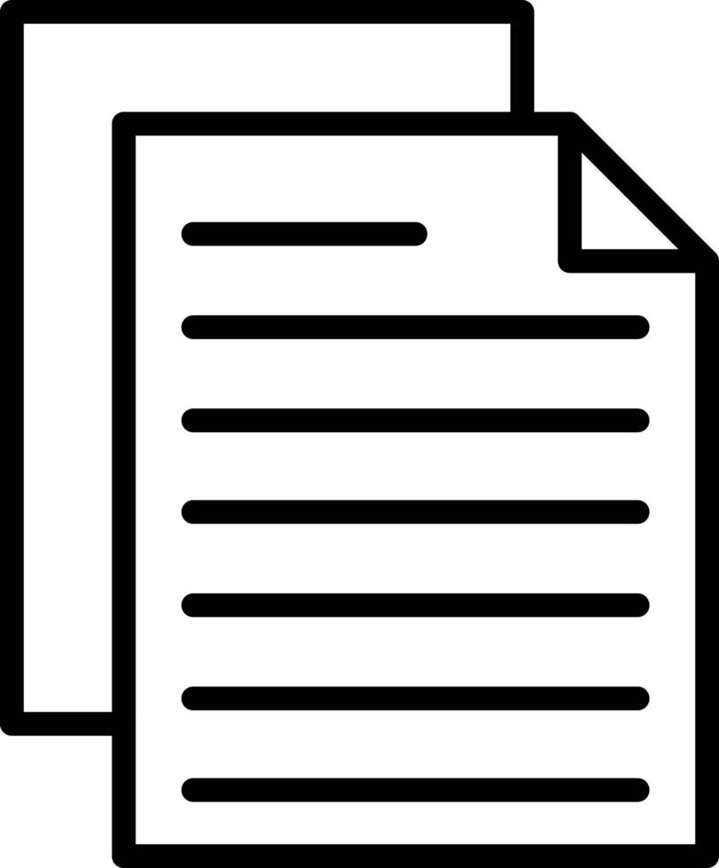 Test Vector Line Icon