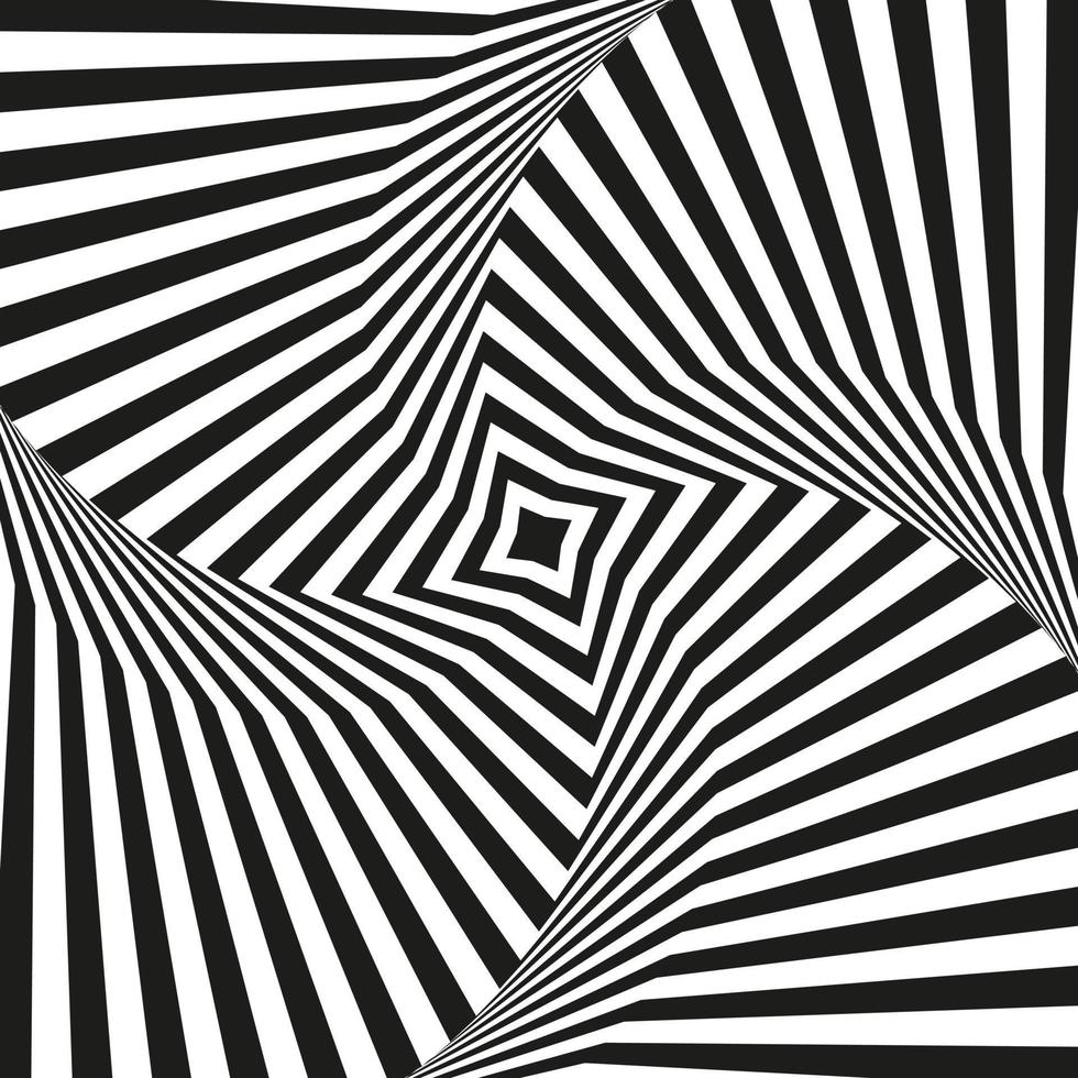 Retro groovy psychedelic wavy background vector
