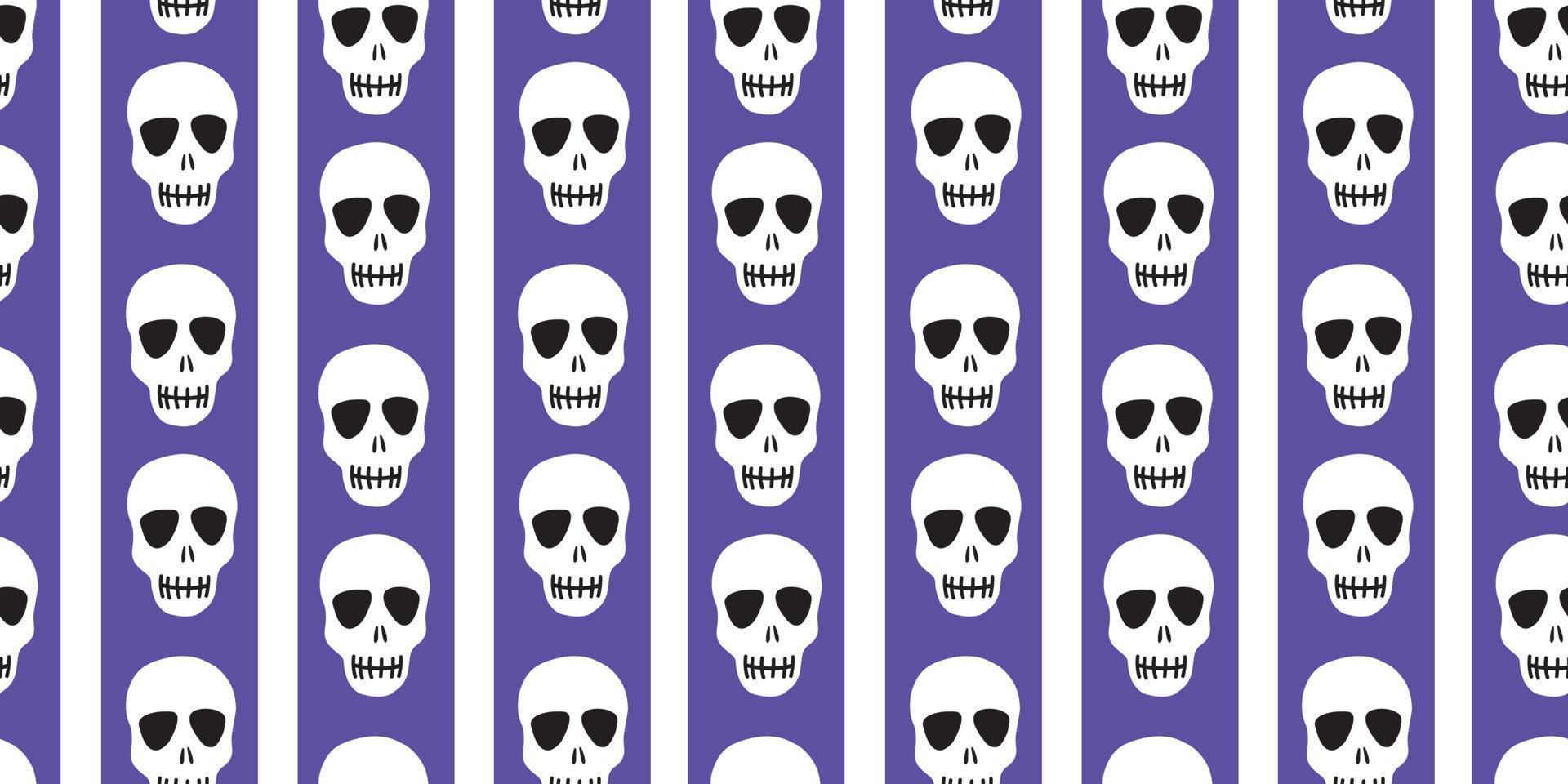 Skull pattern. Vector illustration