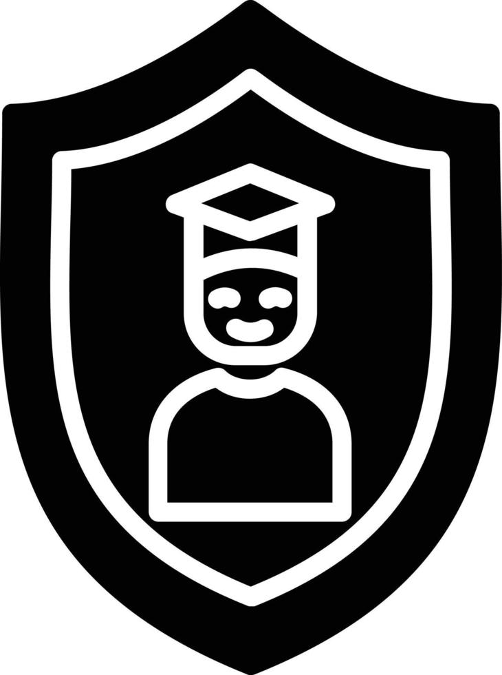Defense Glyph Icon vector