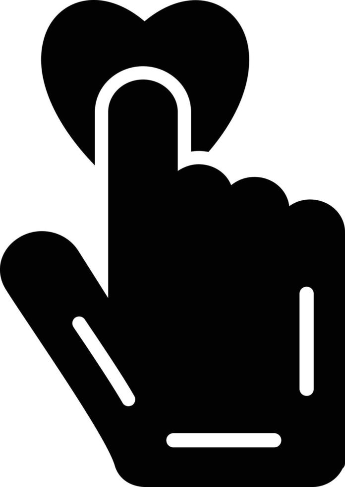 Honesty Glyph Icon vector