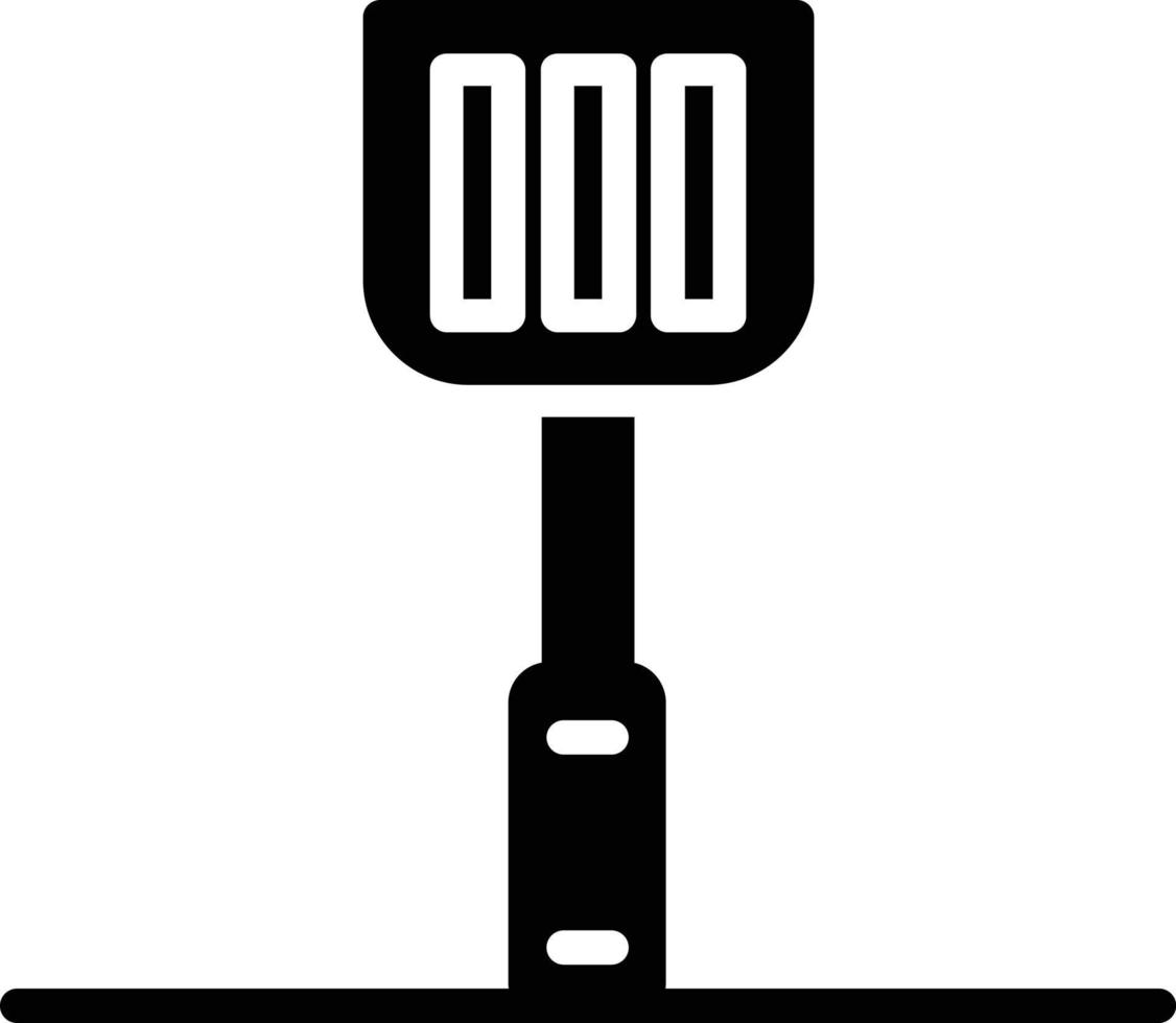 Rubber Spatula Glyph Icon vector