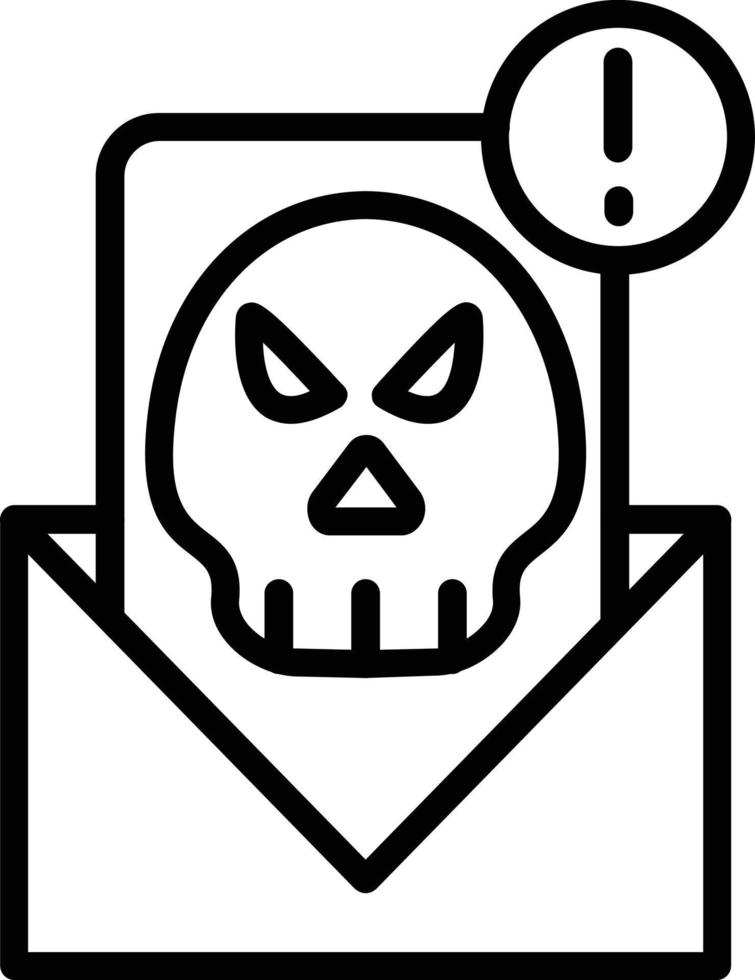 Blackmail Vector Line Icon 9294595 Vector Art at Vecteezy