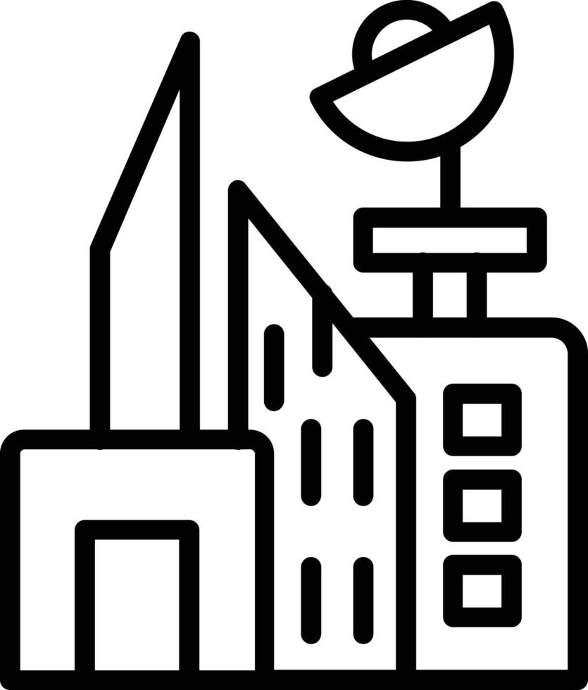 City Vector Line Icon
