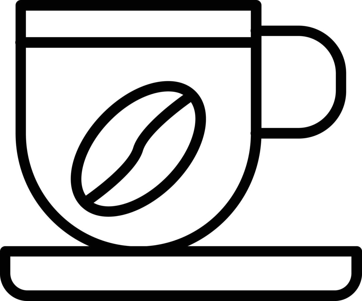 Coffee Vector Line Icon 9294681 Vector Art at Vecteezy