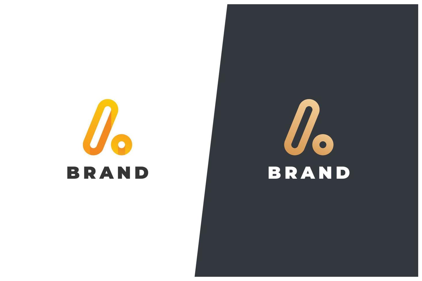 A Letter Vector Monogram Logo Concept Design