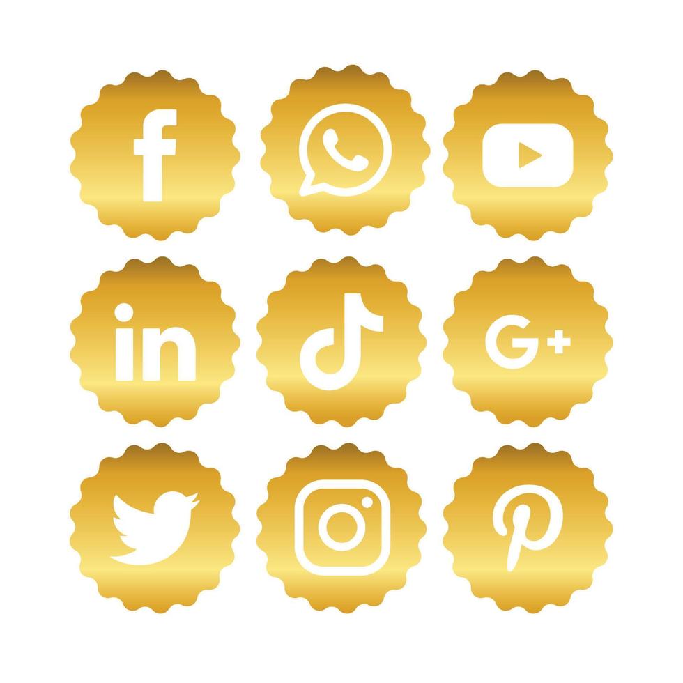 iconos de redes sociales arte vectorial, iconos y gráficos vector