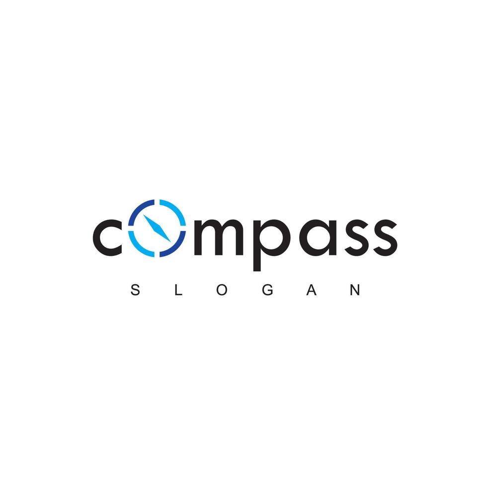 Compass Logo Dsign Template, Adventure Icon Illustration vector