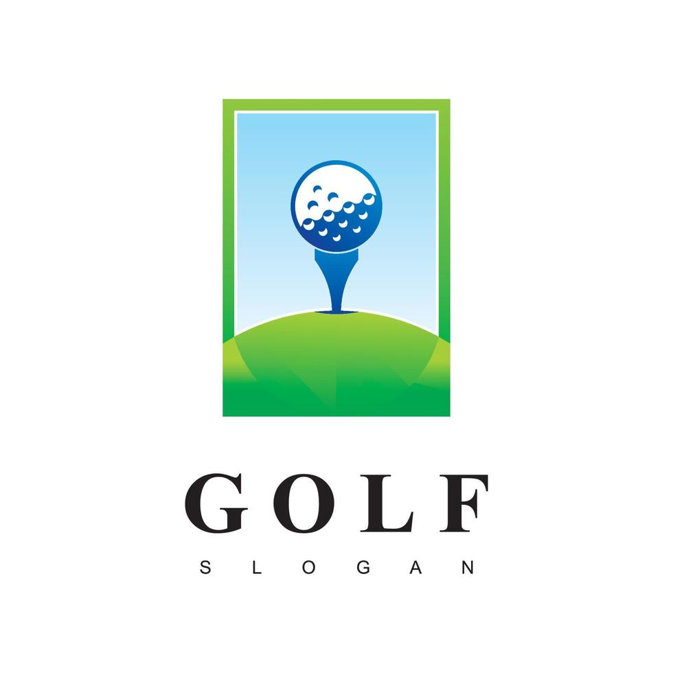 logotipo de golf vectorial vector