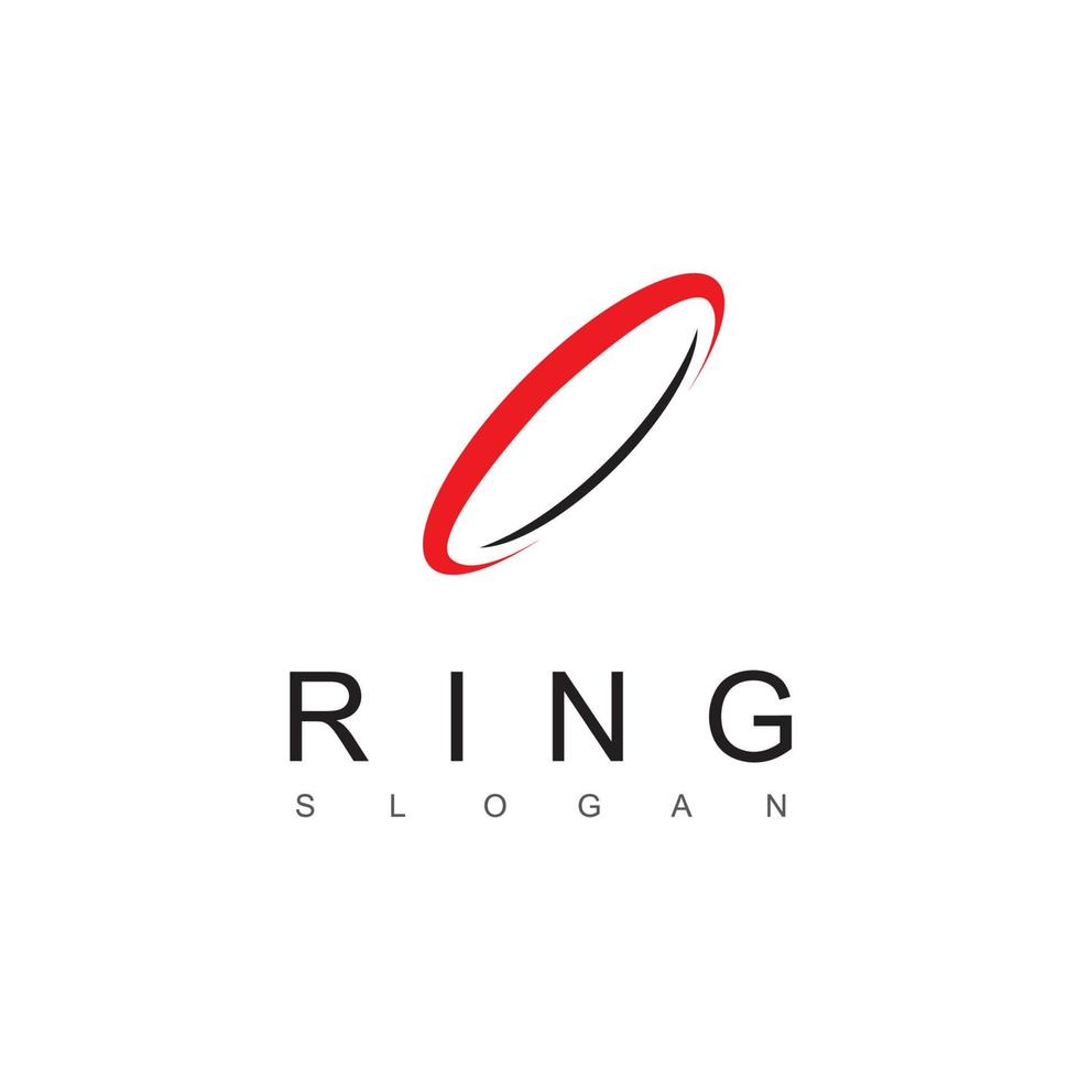 Ring And Jewelry Logo Template vector