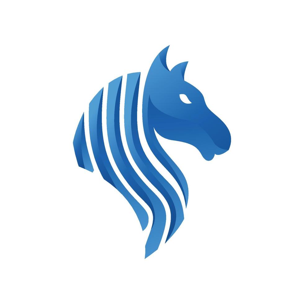 horse logo vector