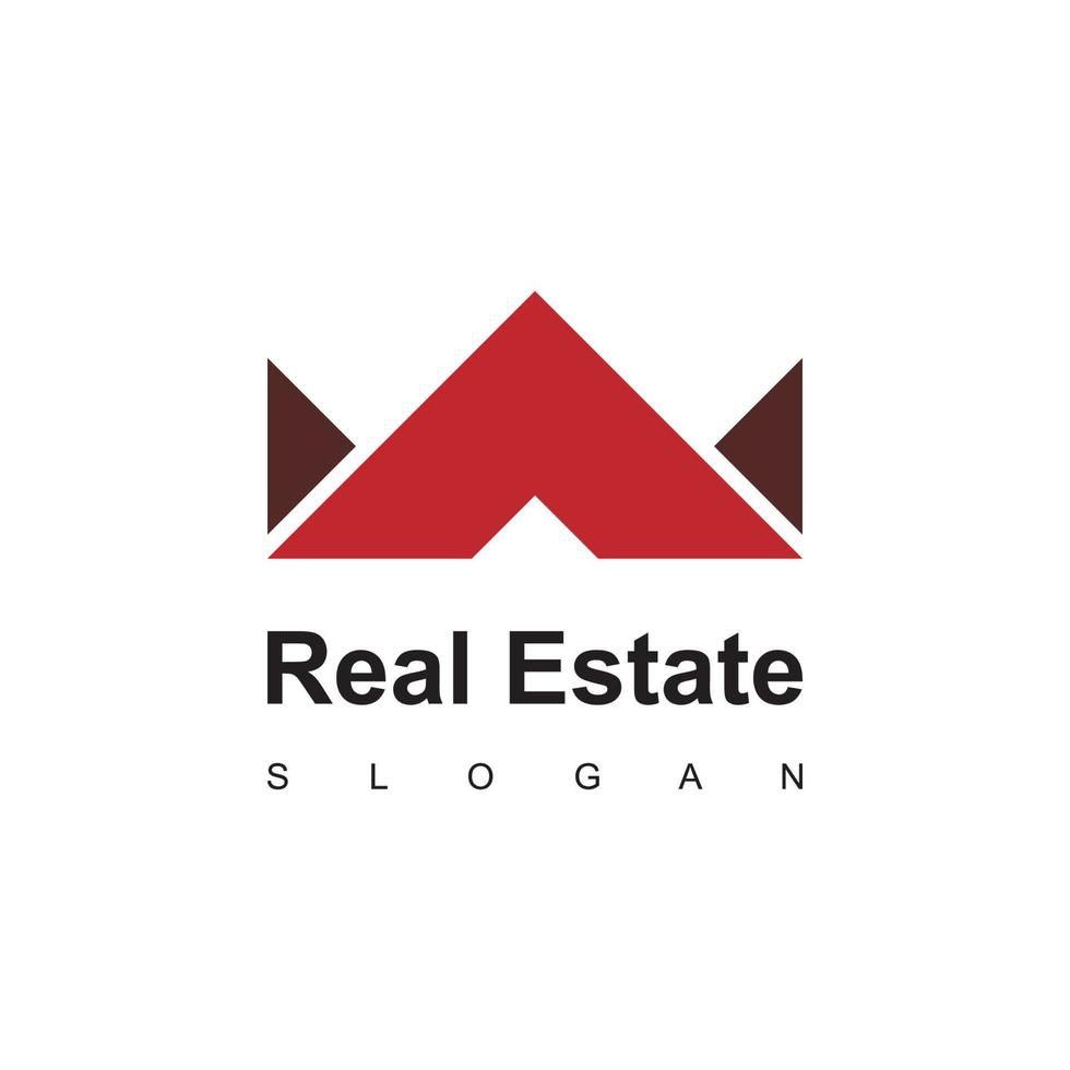 Real Estate Logo Design Template vector