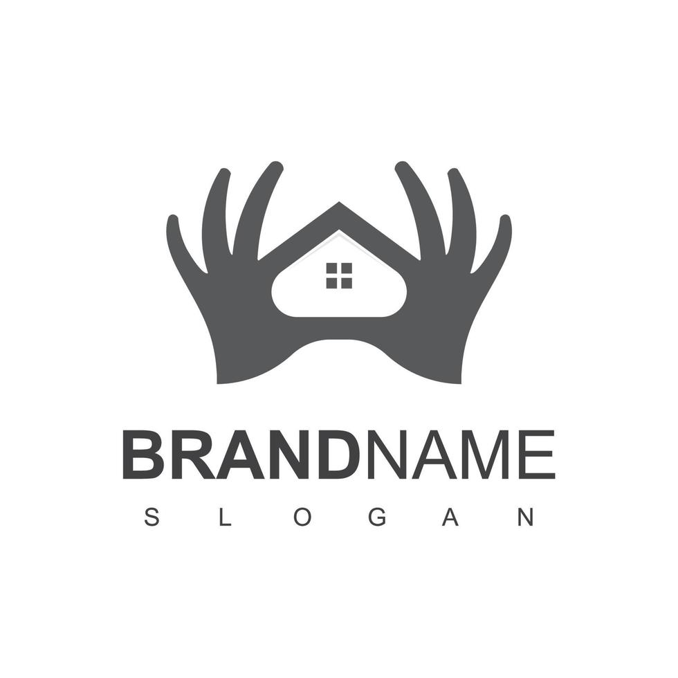 Real Estate Logo Design Template vector