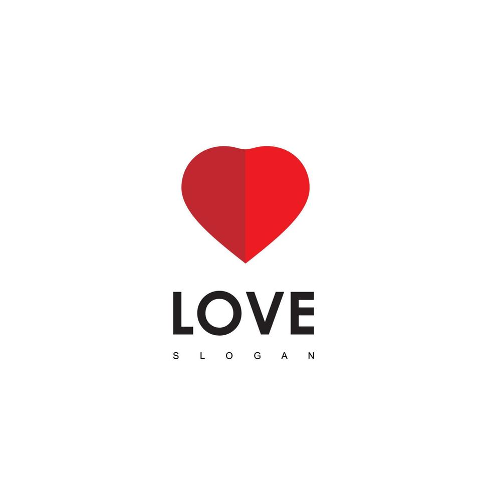 Love Logo Design Template vector