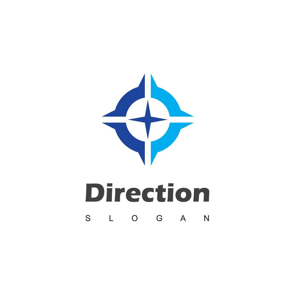 Direction ,Compass Logo Template vector