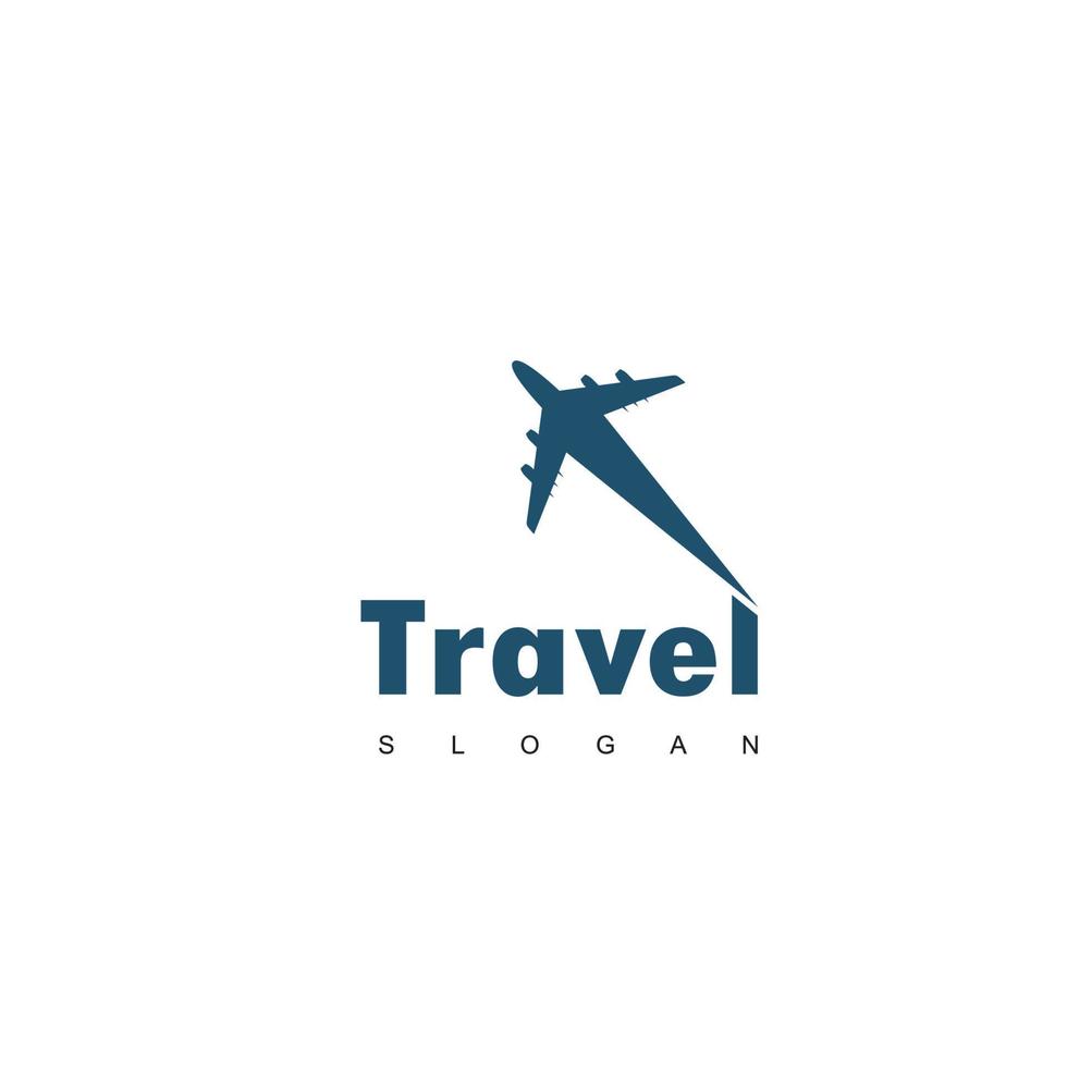 Tour And Travel Logo Design Template, Airplane Icon vector