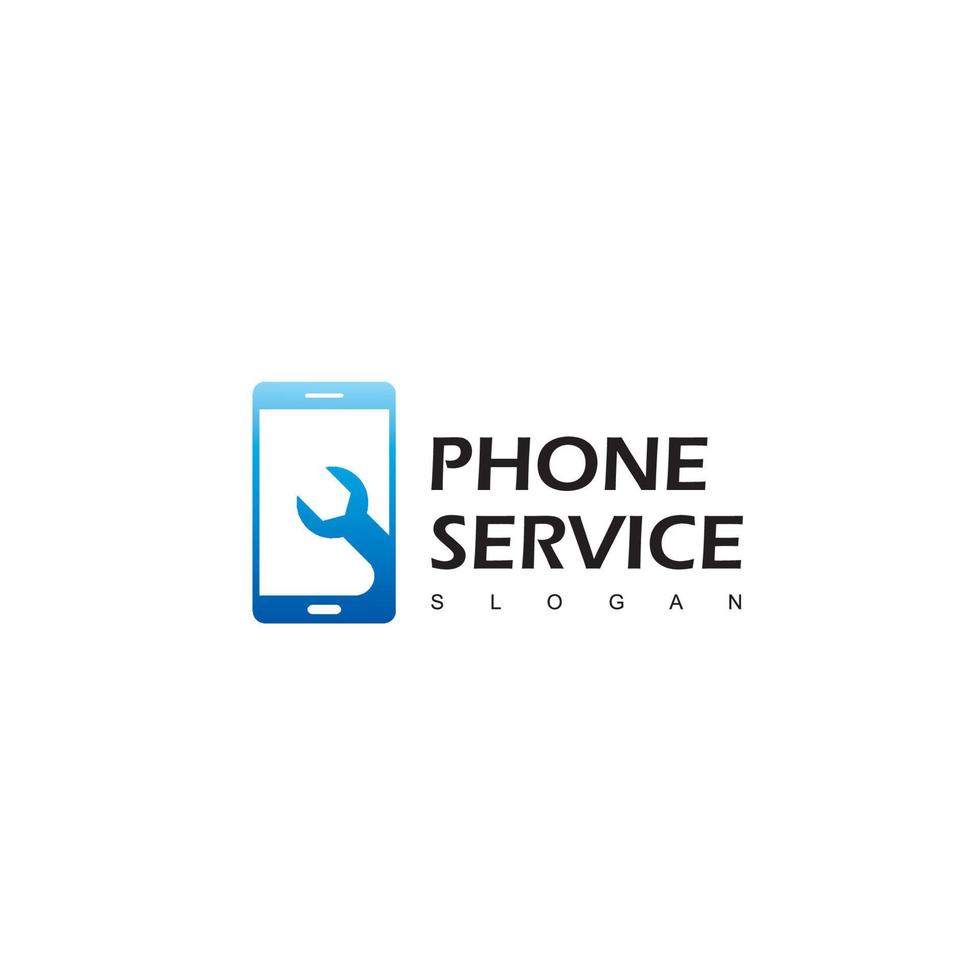 Phone Service And Repair Logo vector