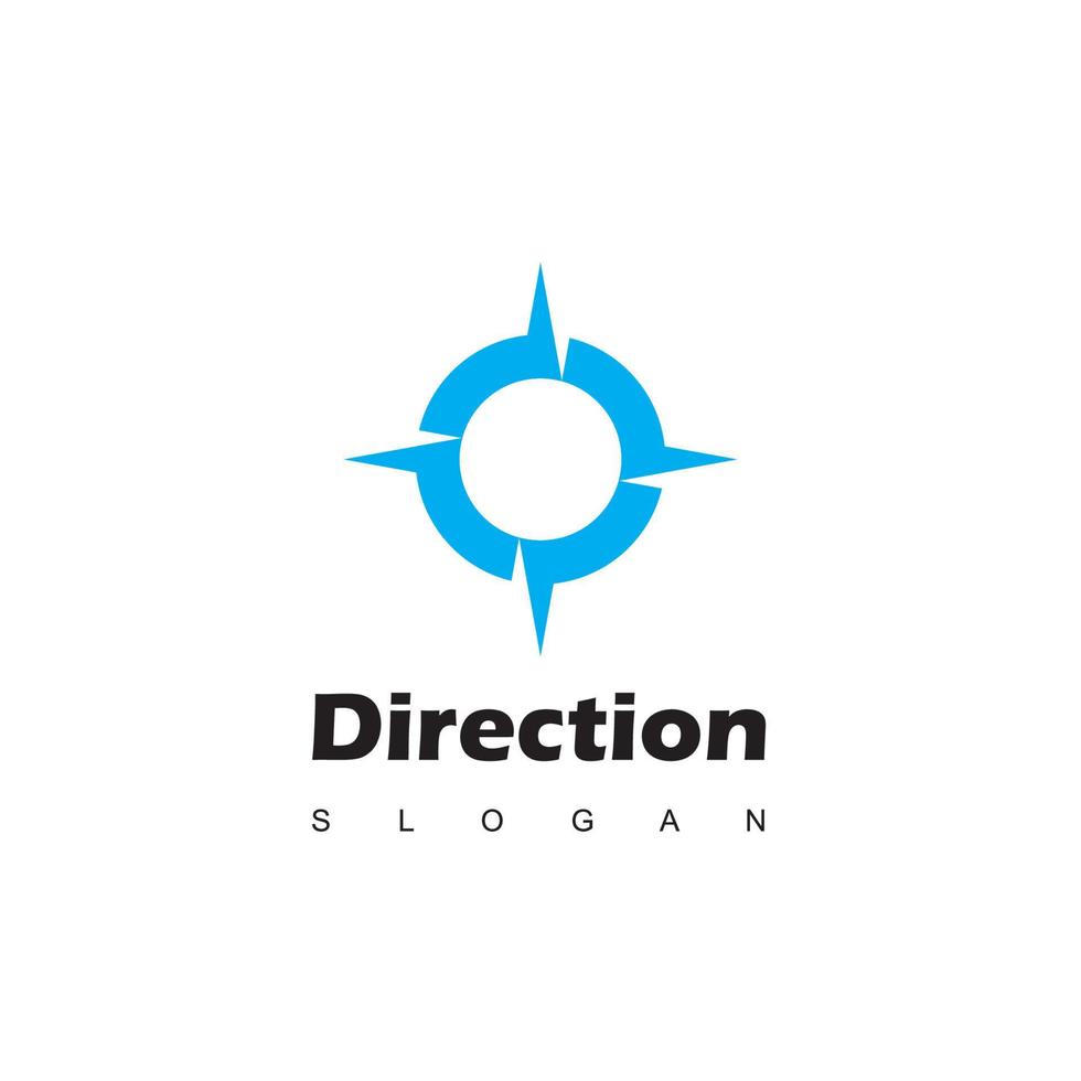Direction ,Compass Logo Template vector