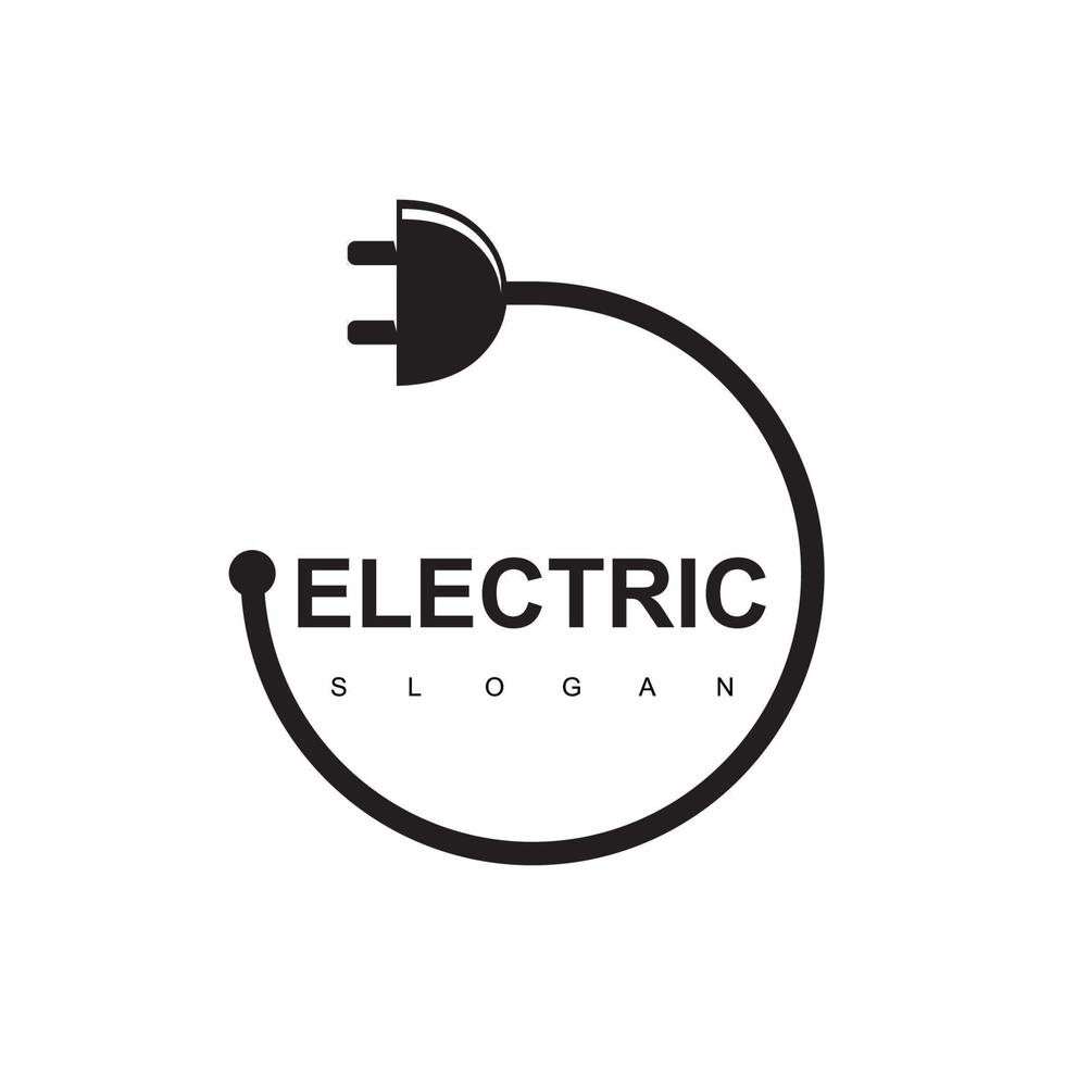 Electric Logo Design Template vector