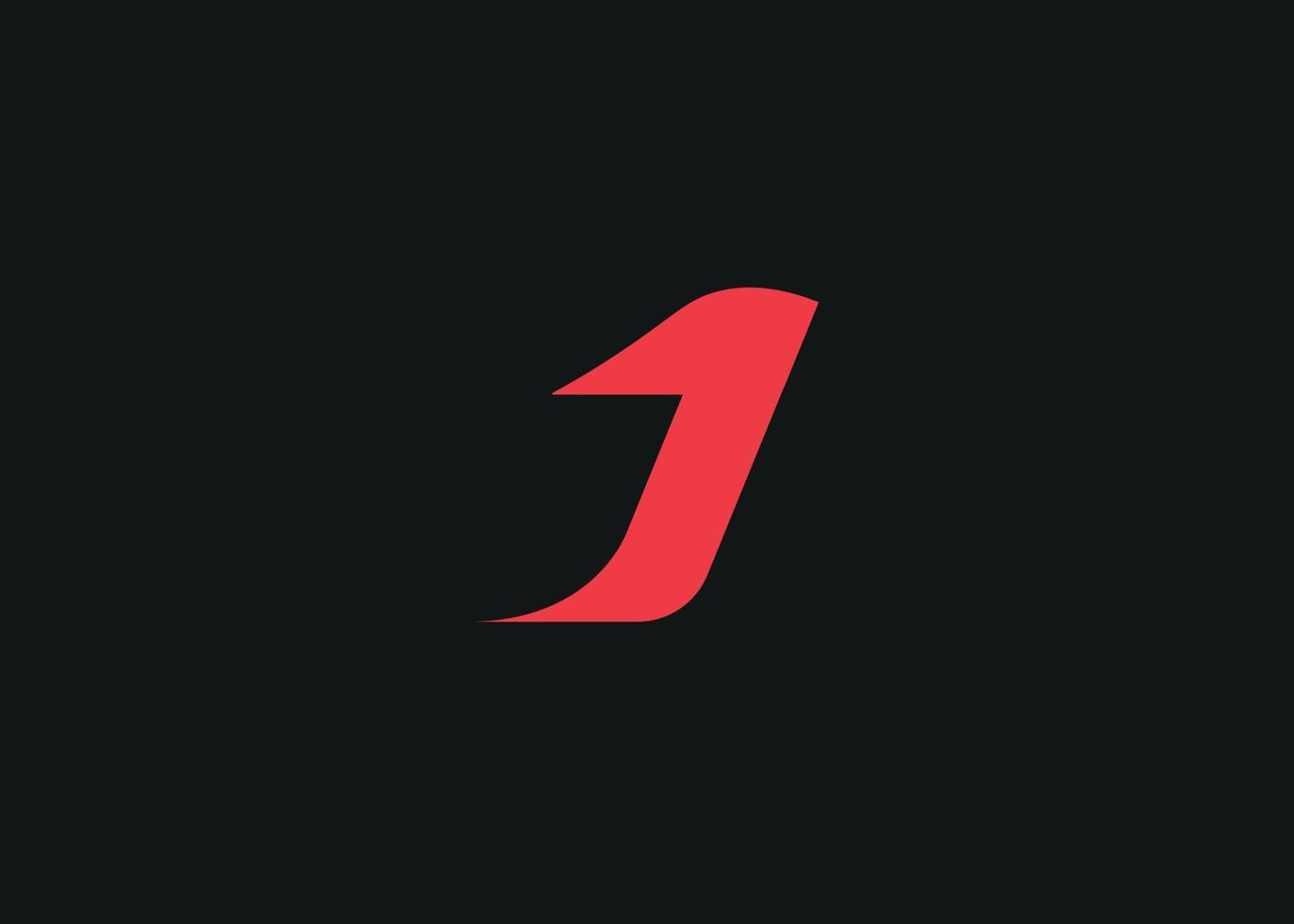 j logo design free vector file