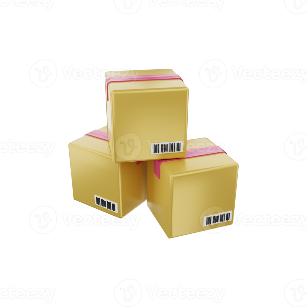 3d ecommerce icon illustration png