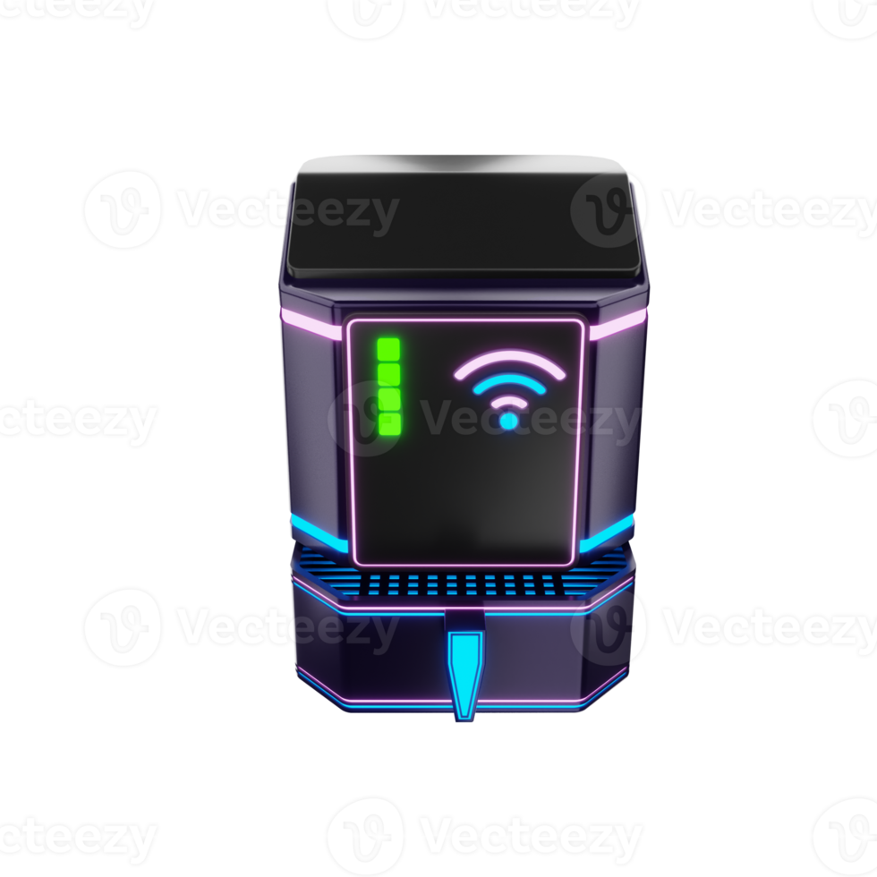 3D smarthome icon illustration png