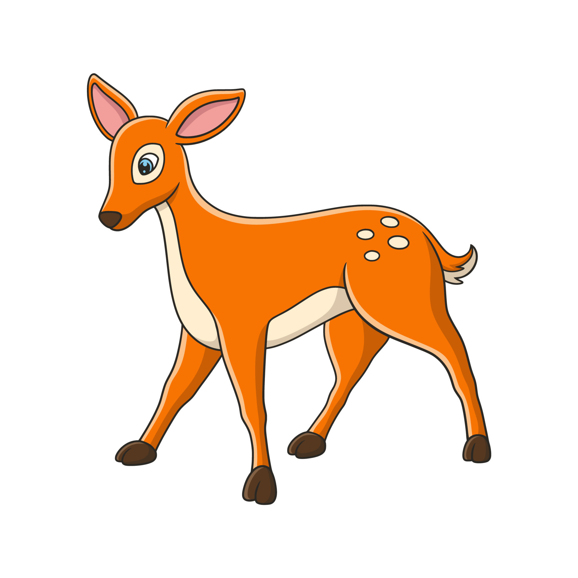 deer animated clipart gif