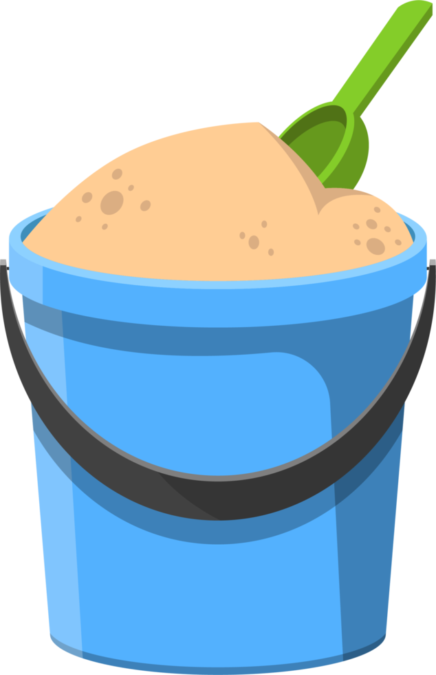 Bucket clipart design illustration png