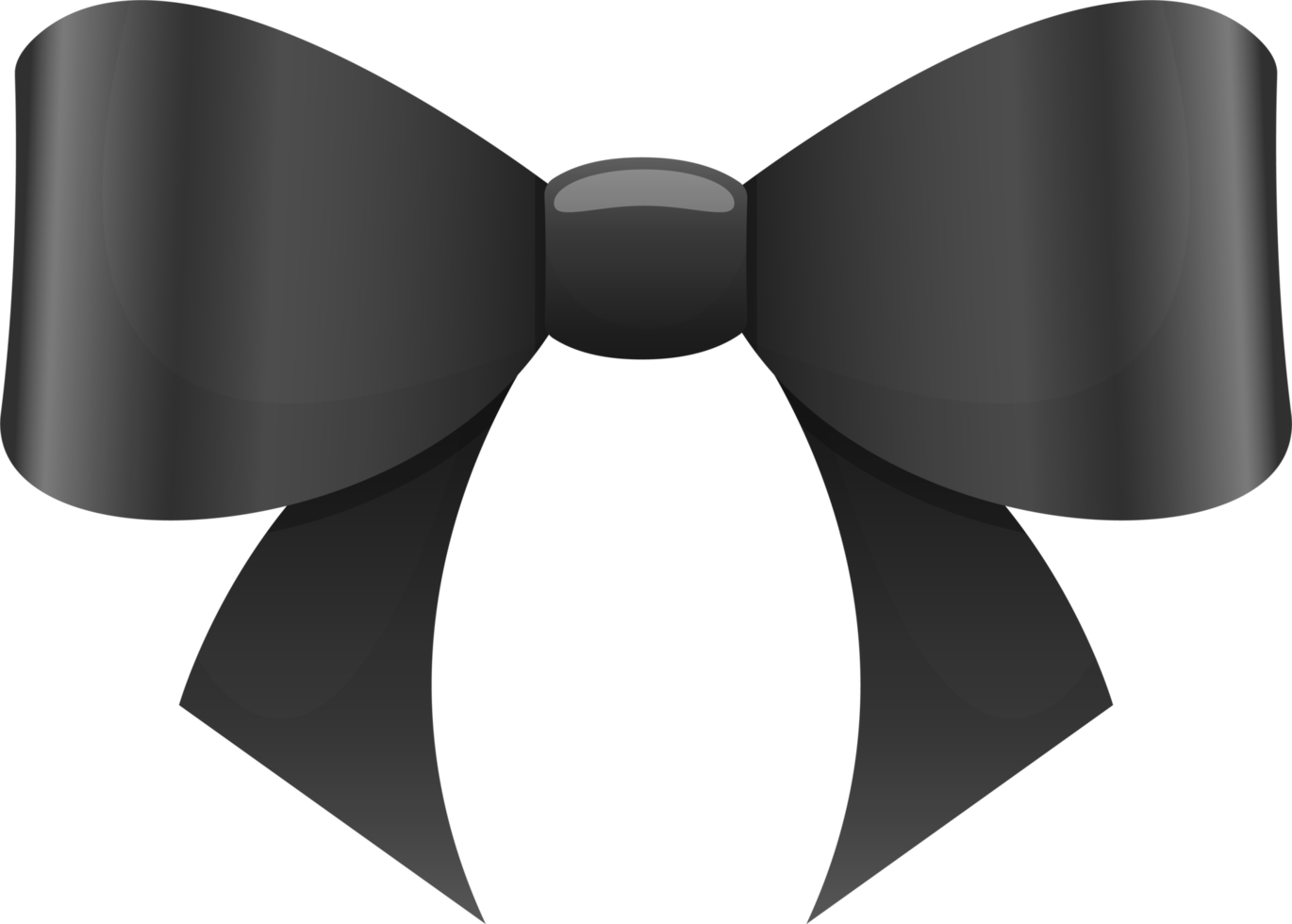Tied bow clipart design illustration png