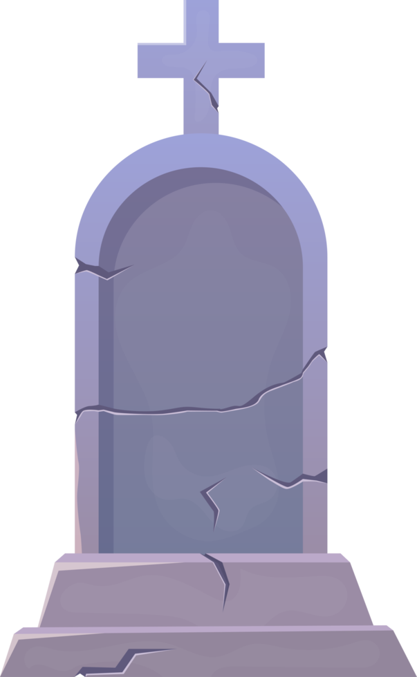 ilustração de design de clipart de pedra grave png