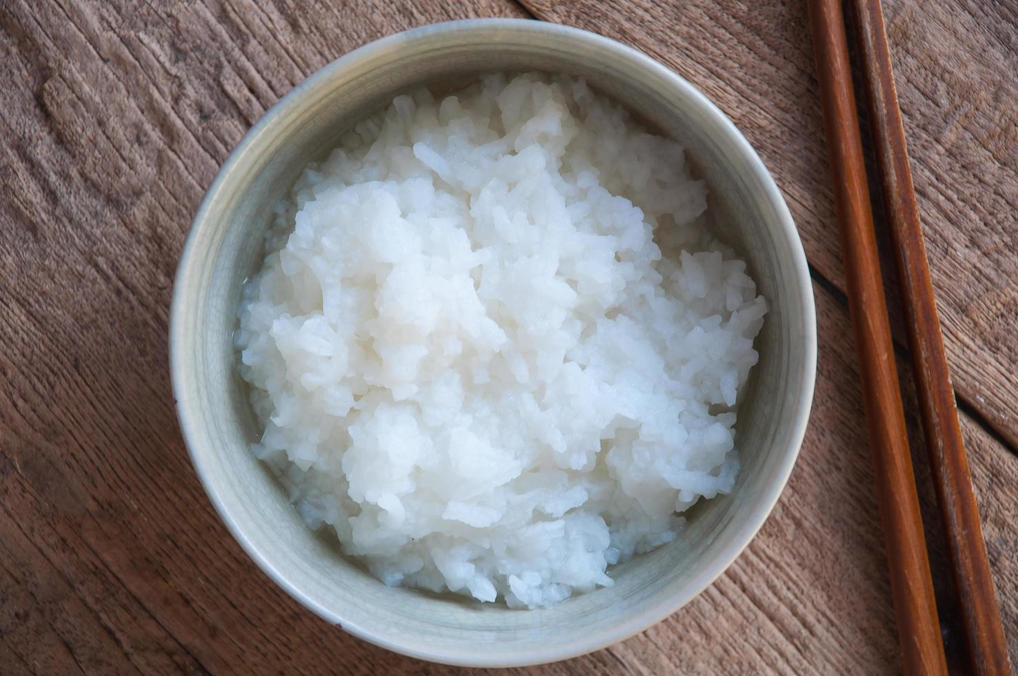 Soft boil rice photo