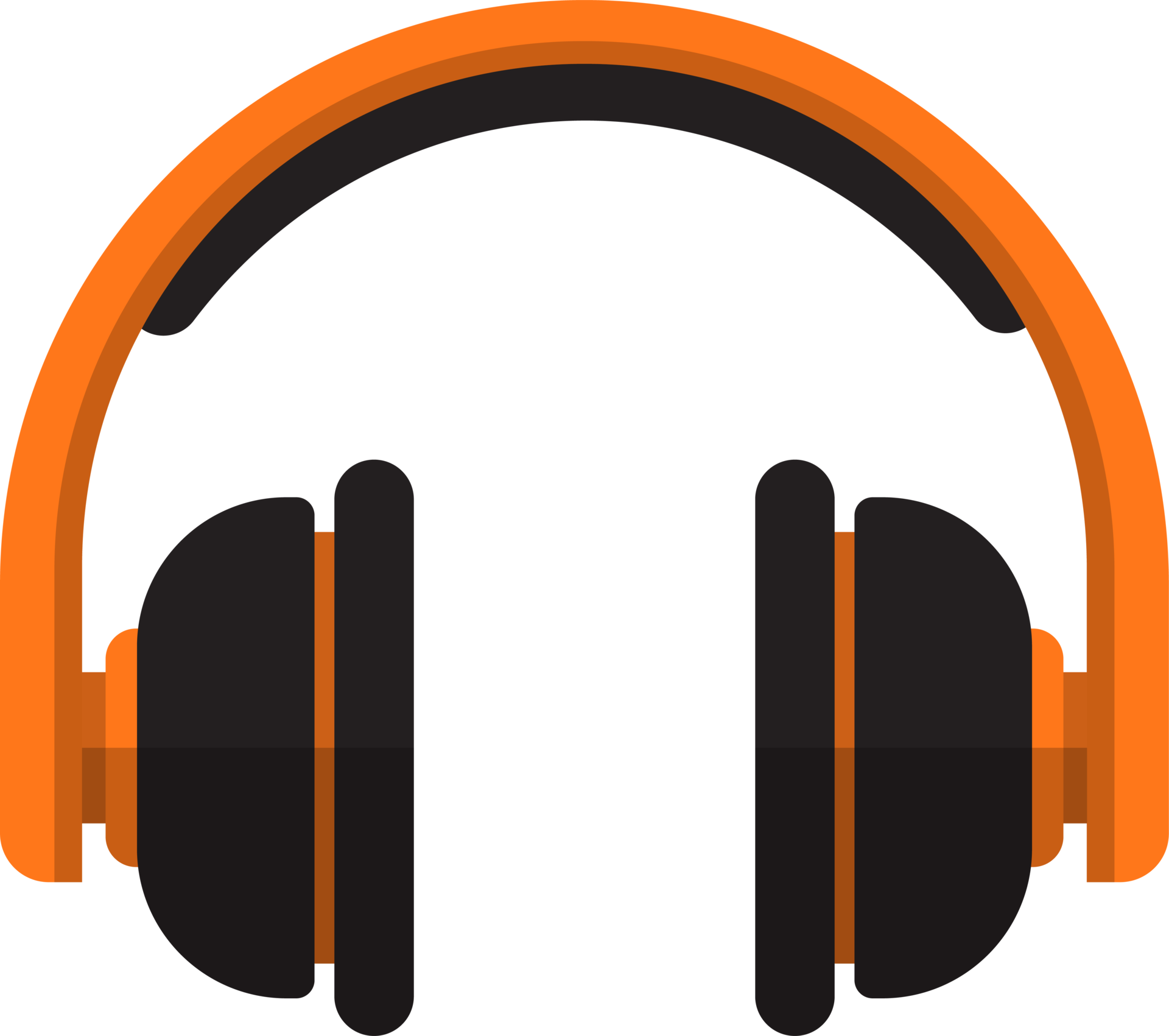 Kopfhörer-Clipart-Design-Illustration 9302605 PNG