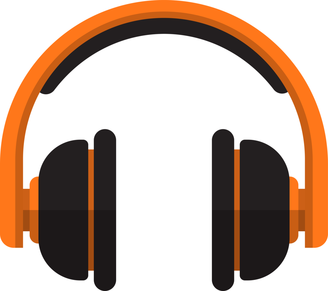 Headphones clipart design illustartion png