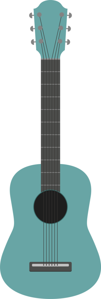 Guitar clipart design illustration png