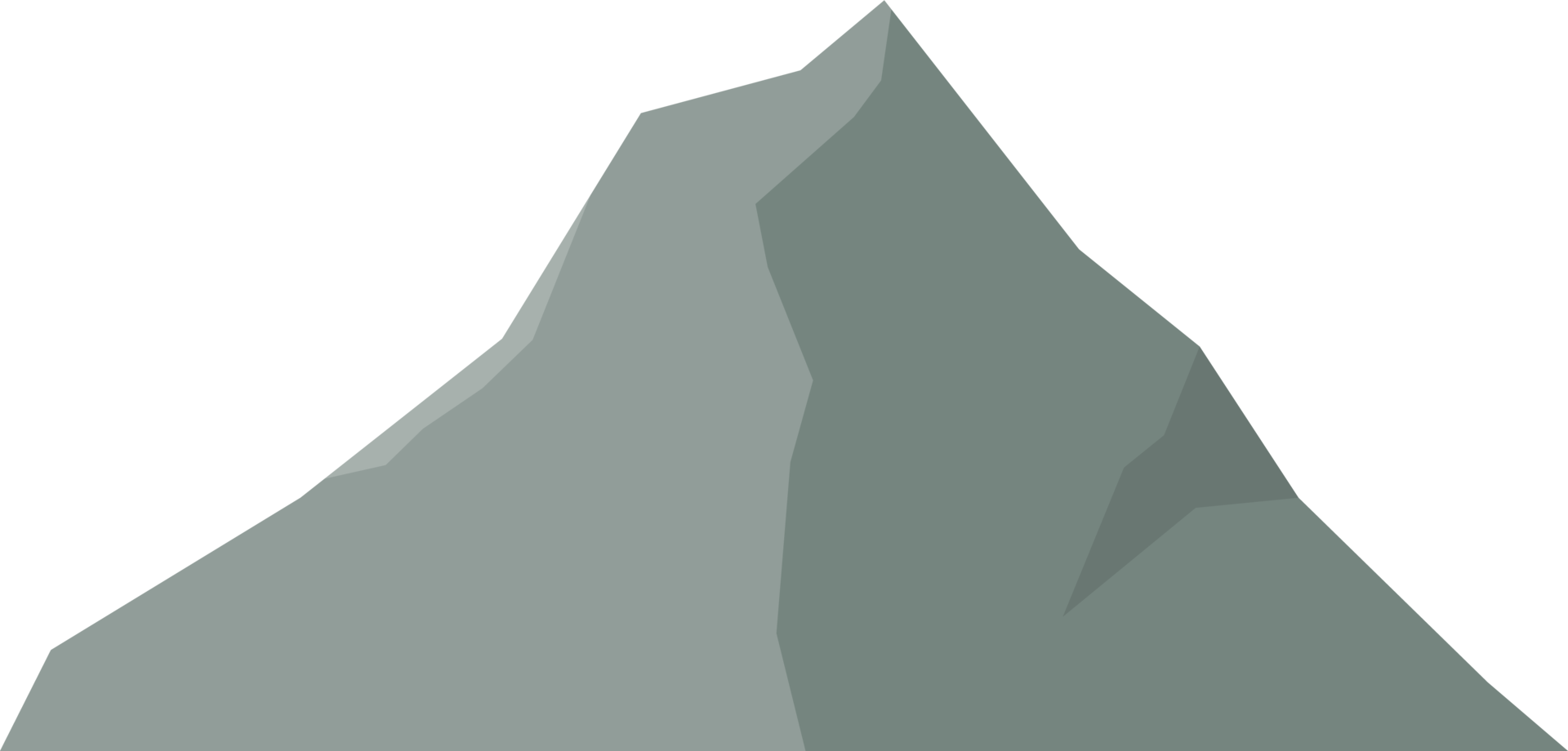 Mountain clipart design illustration png