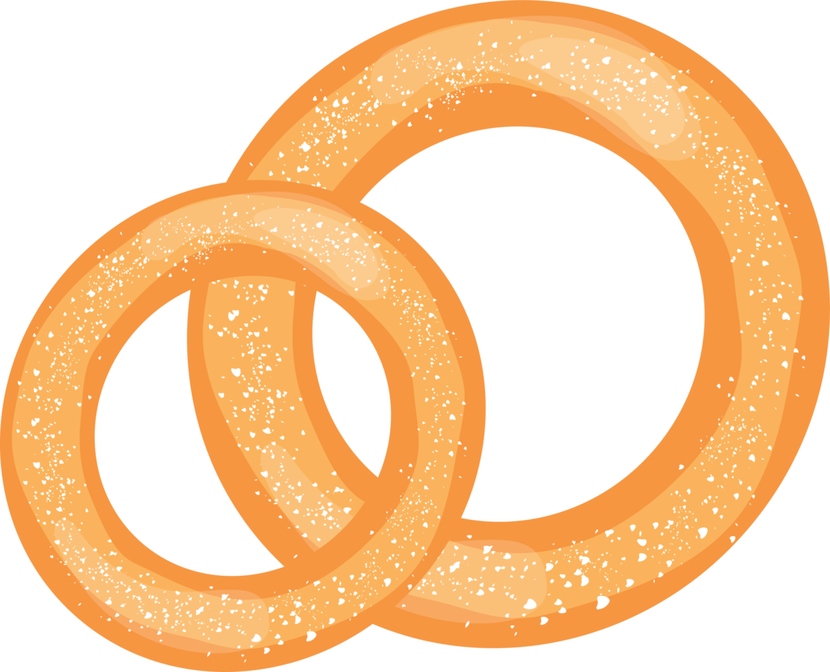 Bäckerei- und Konditoreiprodukt-Clipart-Designillustration png