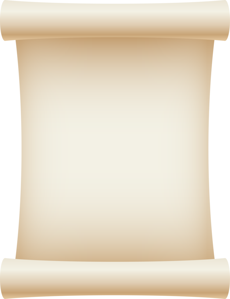 papier défilement clipart conception illustration png