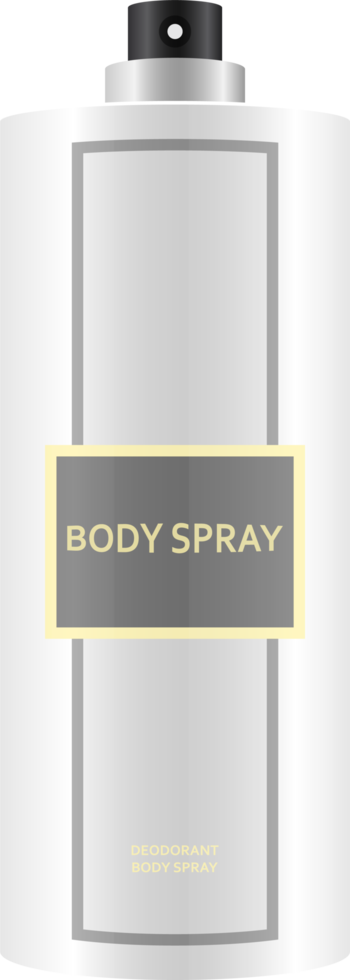 illustrazione di progettazione clipart spray per il corpo png