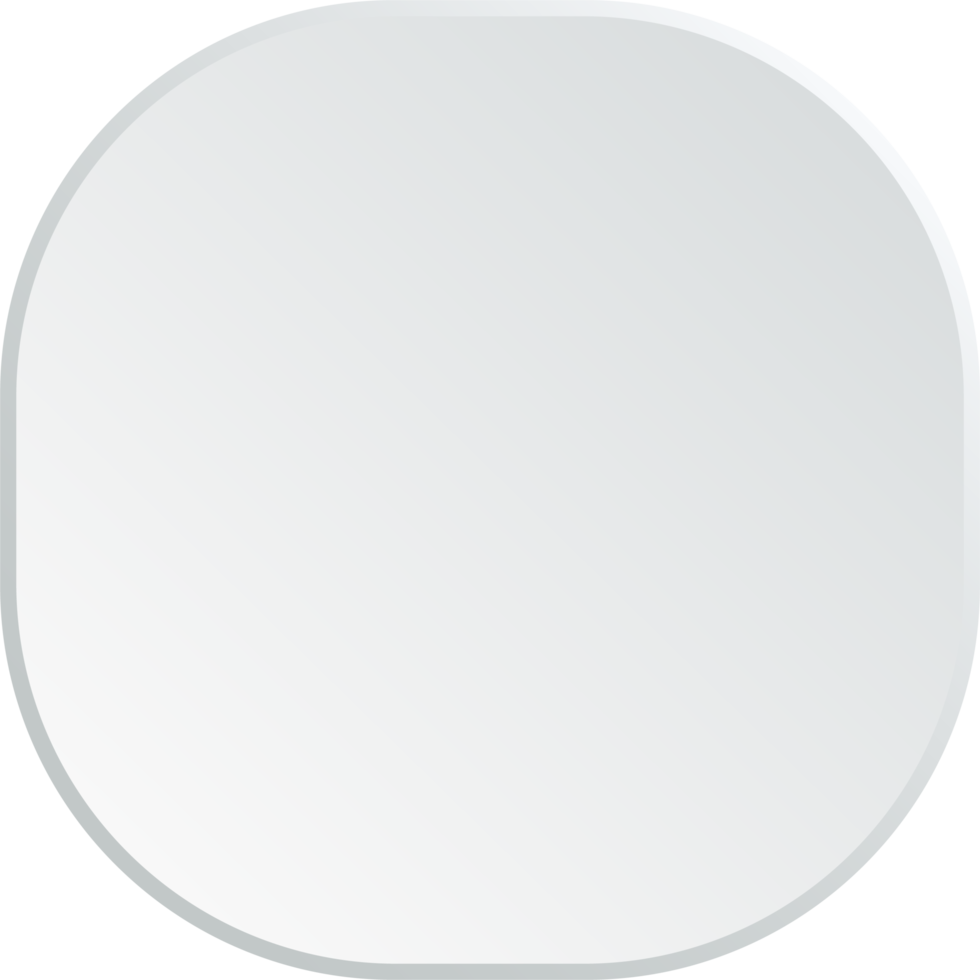 White blank buttons clipart design illustration png