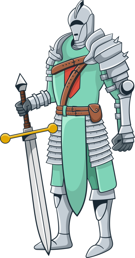 Knight clipart design illustration png