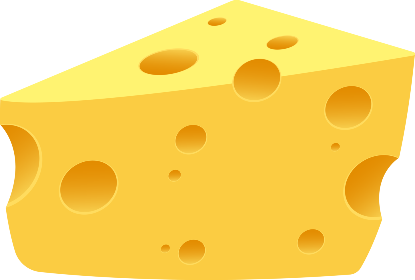 ilustração de design de clipart de queijo png