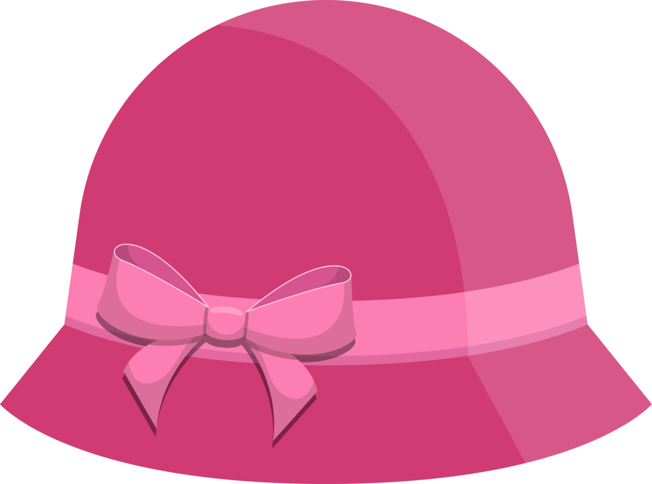 Woman retro hat clipart design illustration 9304198 PNG