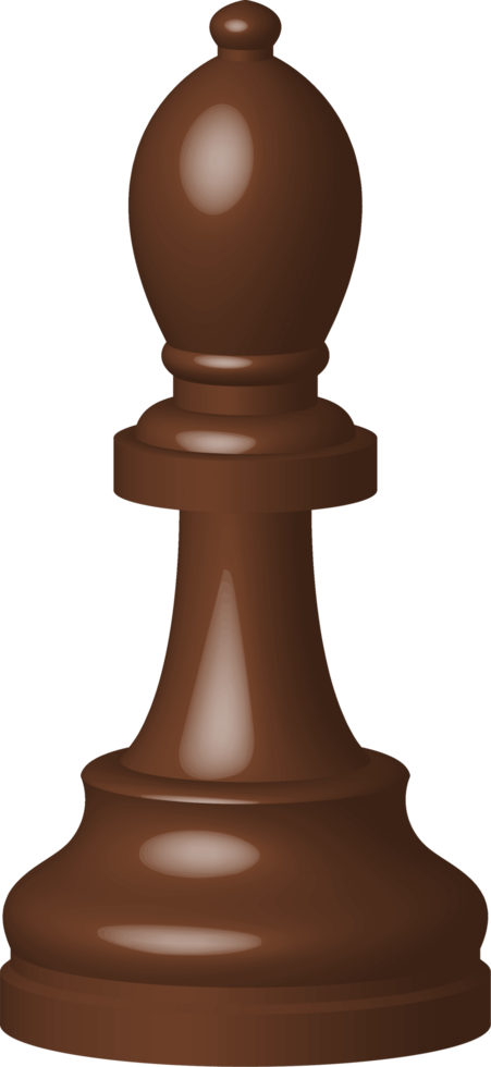 Chess game piece clipart design illustration png