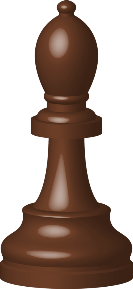 Chess game piece clipart design illustration png