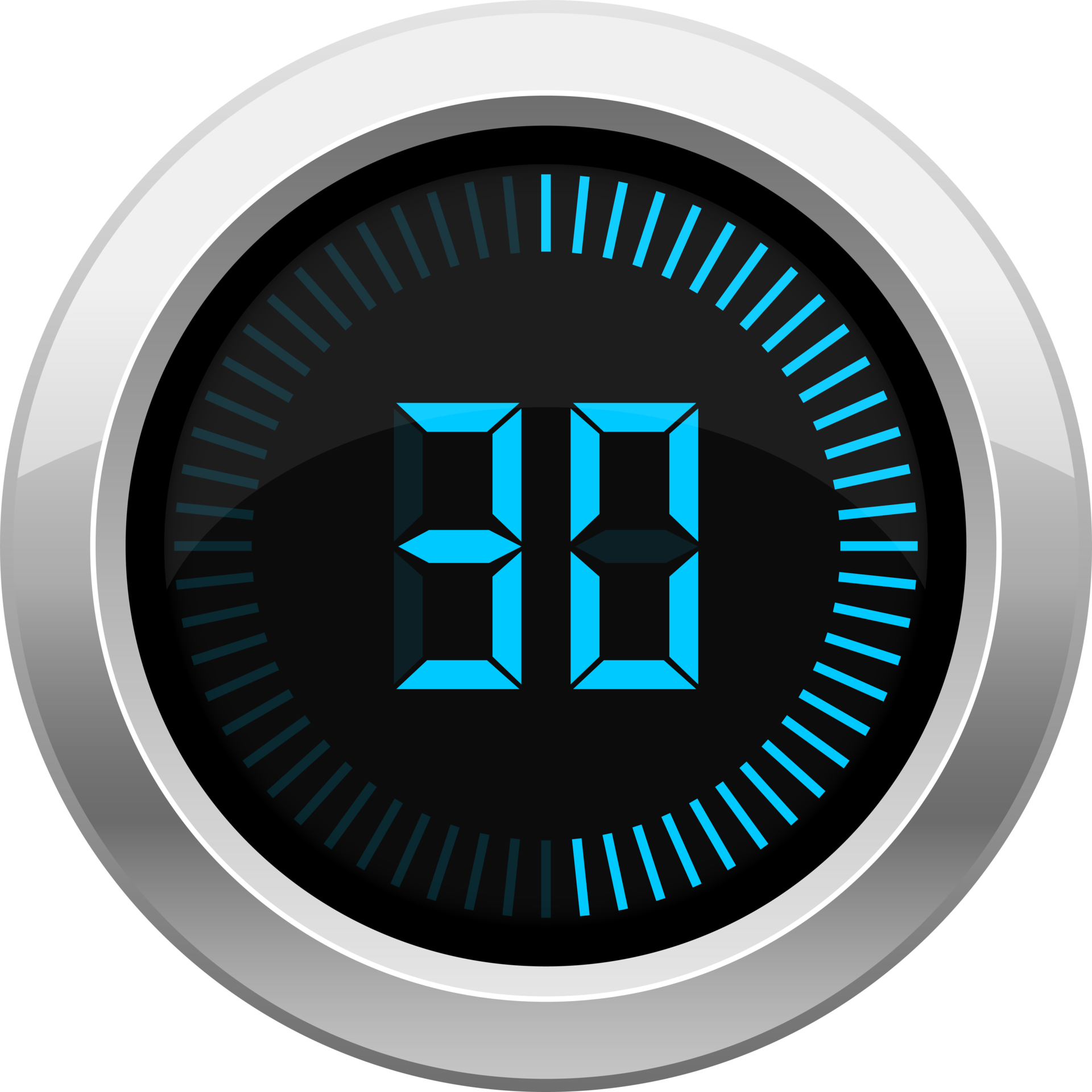 Digital timer clipart design illustration 9304537 PNG