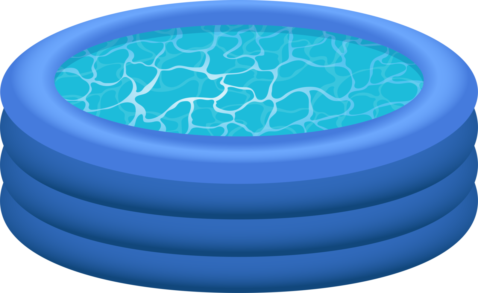 Inflatable pool clipart design illustration png