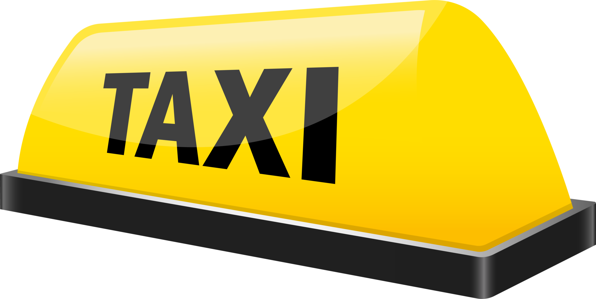 Taxi-Schild-Clipart-Design-Illustration 9304575 PNG